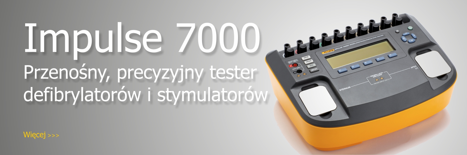 Impulse 7000DP przenośny tester defibrylatorów i stymulatorów